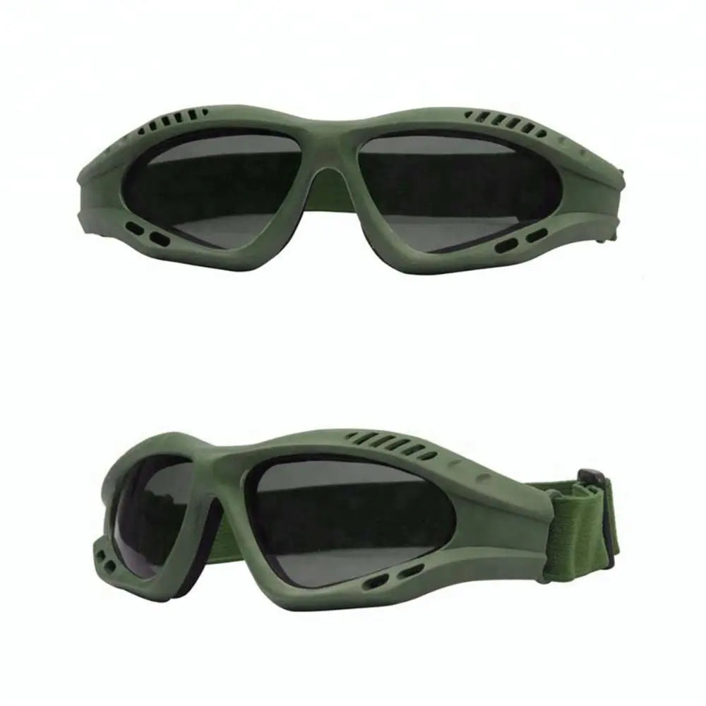 Tactical Padded Safety Goggles With Head Strap