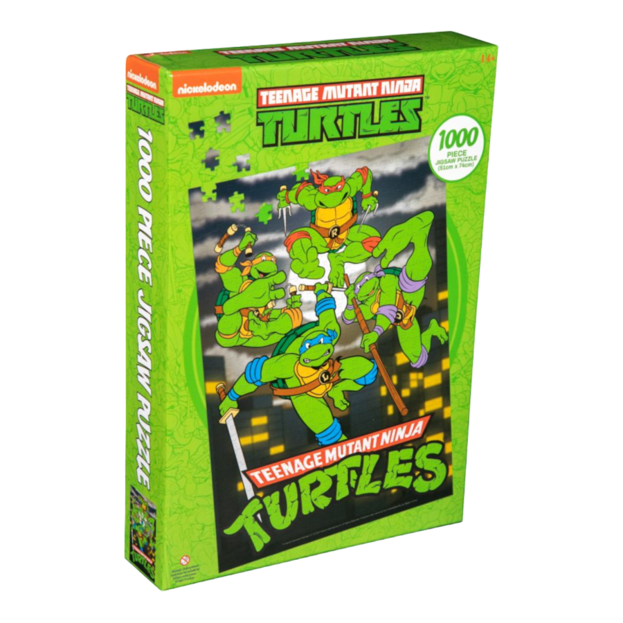 TMNT (TV'87) - Night Sky Turtles 1000 pc Jigsaw-IKON-ProHobbies
