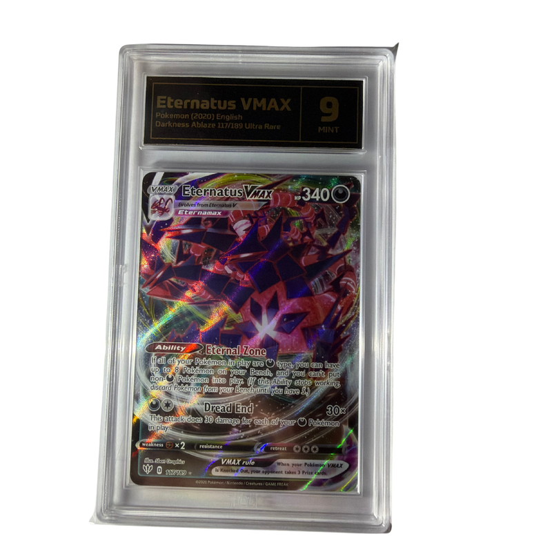 TCG Graded Pokemon Eternatus VMAX  9 Mint