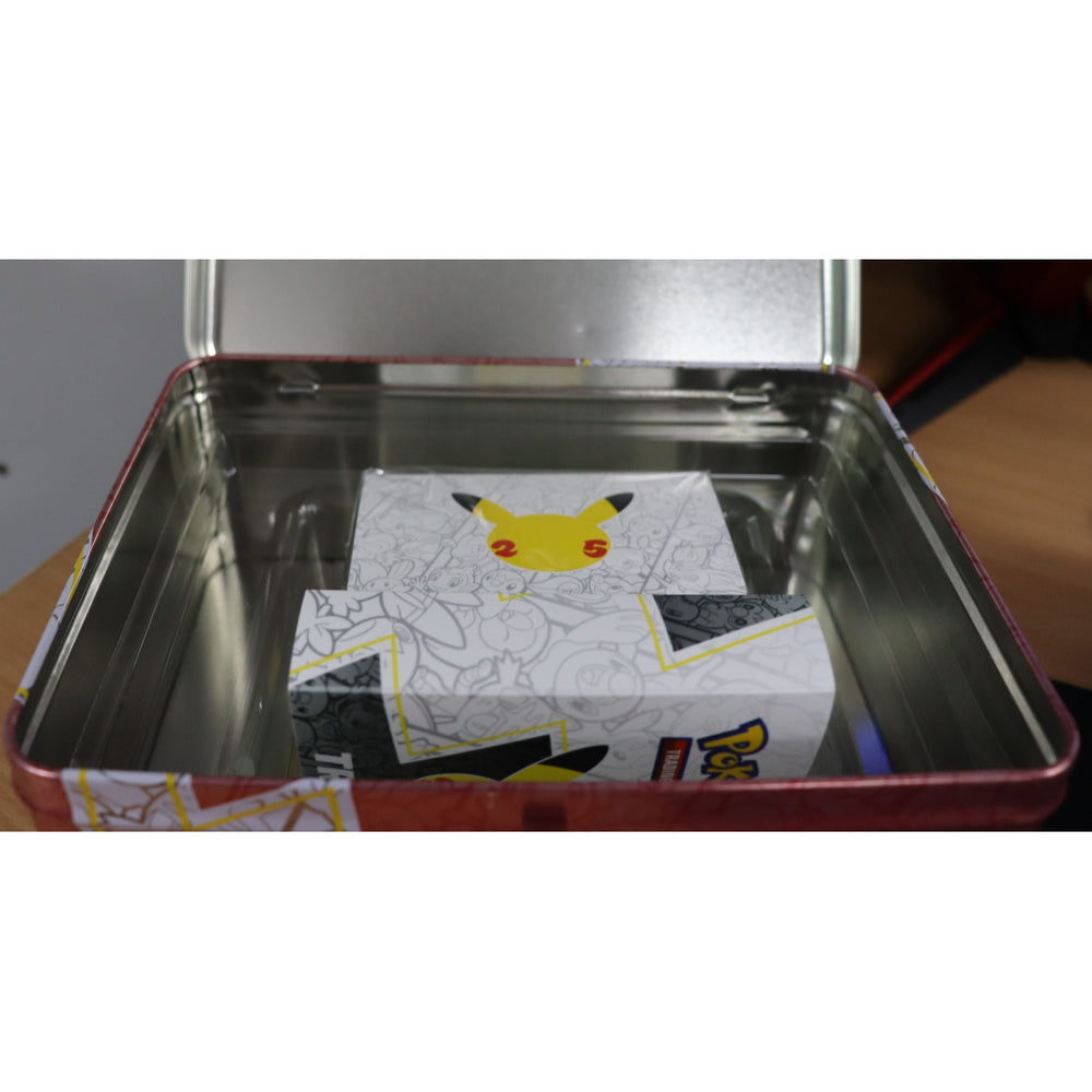 
                  
                    Pokémon TCG 25th Anniversary Celebrations Collector Chest Tin (CHEST TIN ONLY)
                  
                