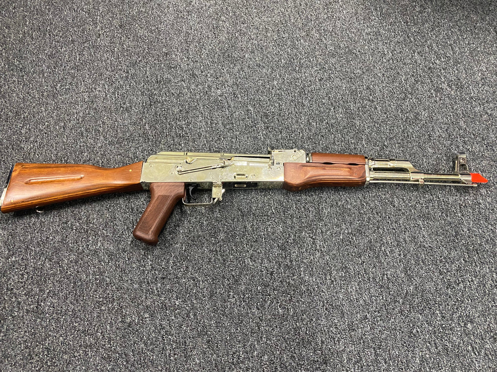 
                  
                    عرض الجرس المزدوج - مسدس جل AK-47 - فضي - بندقية AEG
                  
                