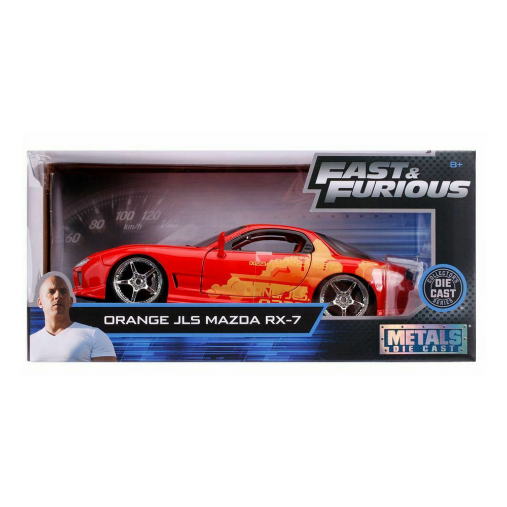 Fast and Furious - Orange Julius' Mazda RX-7 1/24th Scale