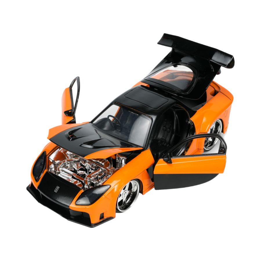 
                  
                    Fast and Furious - 1997 Mazda RX7 with Han 1:24 Scale Hollywood Ride
                  
                