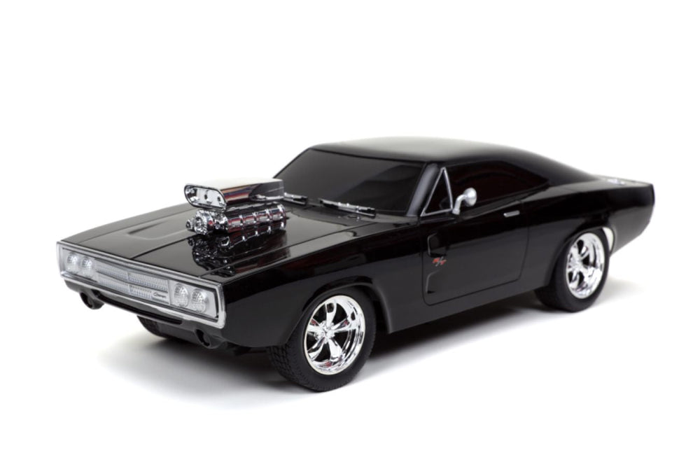 
                  
                    Fast & Furious - Dom's 1970 Dodge Charger R/T 1:16 Scale Remote Control Car
                  
                