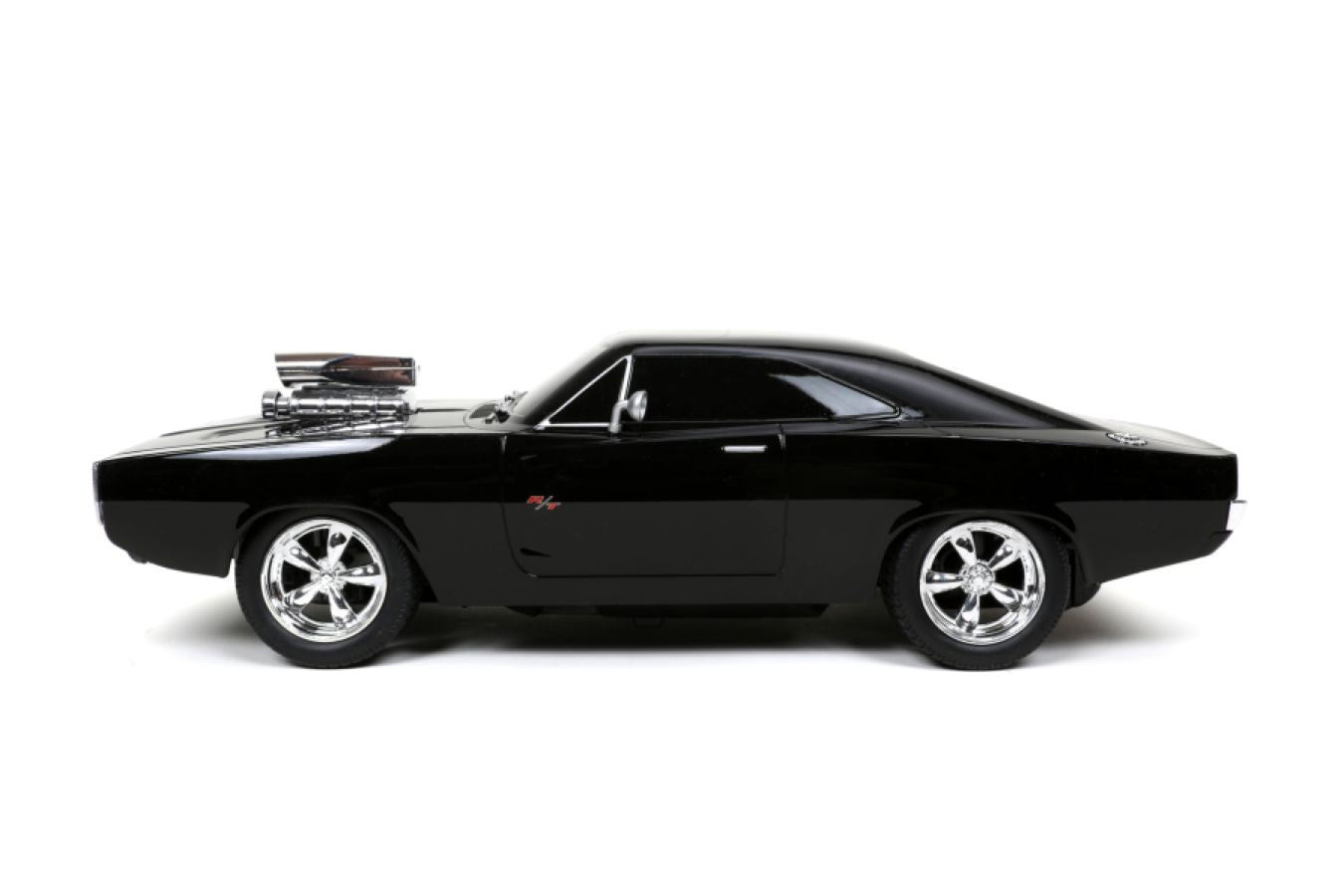 
                  
                    Fast & Furious - Dom's 1970 Dodge Charger R/T 1:16 Scale Remote Control Car
                  
                