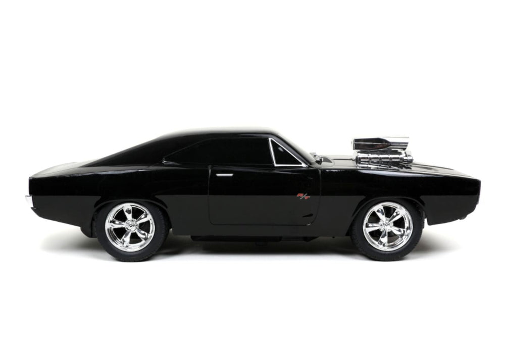 
                  
                    Fast & Furious - Dom's 1970 Dodge Charger R/T 1:16 Scale Remote Control Car
                  
                