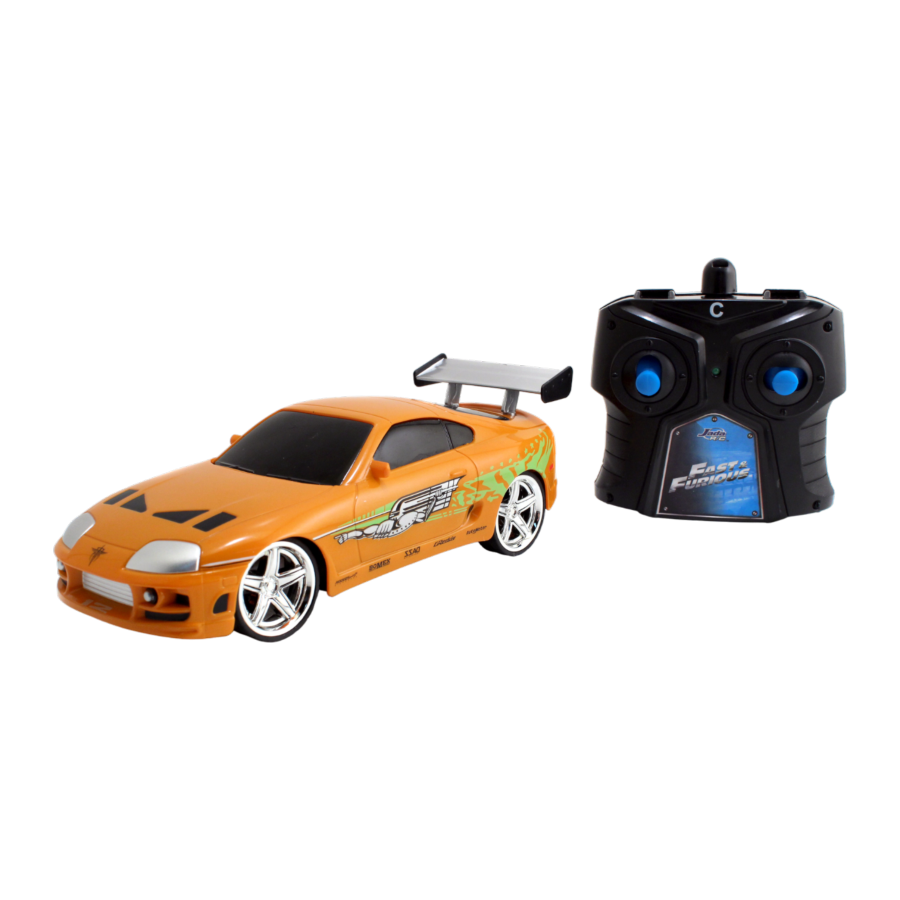 Fast & Furious - 1995 Toyota Supra 1:24 Scale Remote Control Car-Jada Toys-ProHobbies