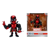 Marvel Comics - Deadpool Red 4" Metals-Jada Toys-ProHobbies
