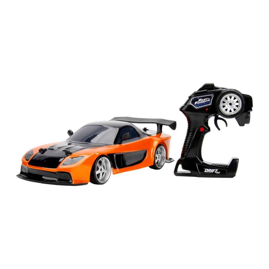 
                  
                    Fast & Furious - Han's 1993 Mazda RX-7 Veilside 1:10 Scale Remote Control Car-Jada Toys-ProHobbies
                  
                