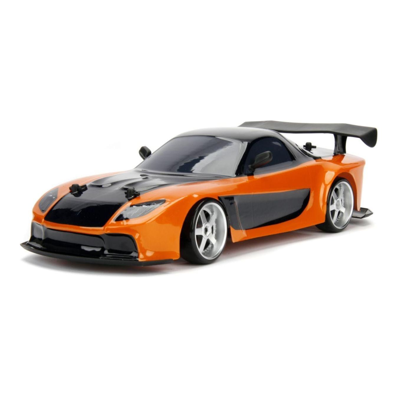 
                  
                    Fast & Furious - Han's 1993 Mazda RX-7 Veilside 1:10 Scale Remote Control Car-Jada Toys-ProHobbies
                  
                
