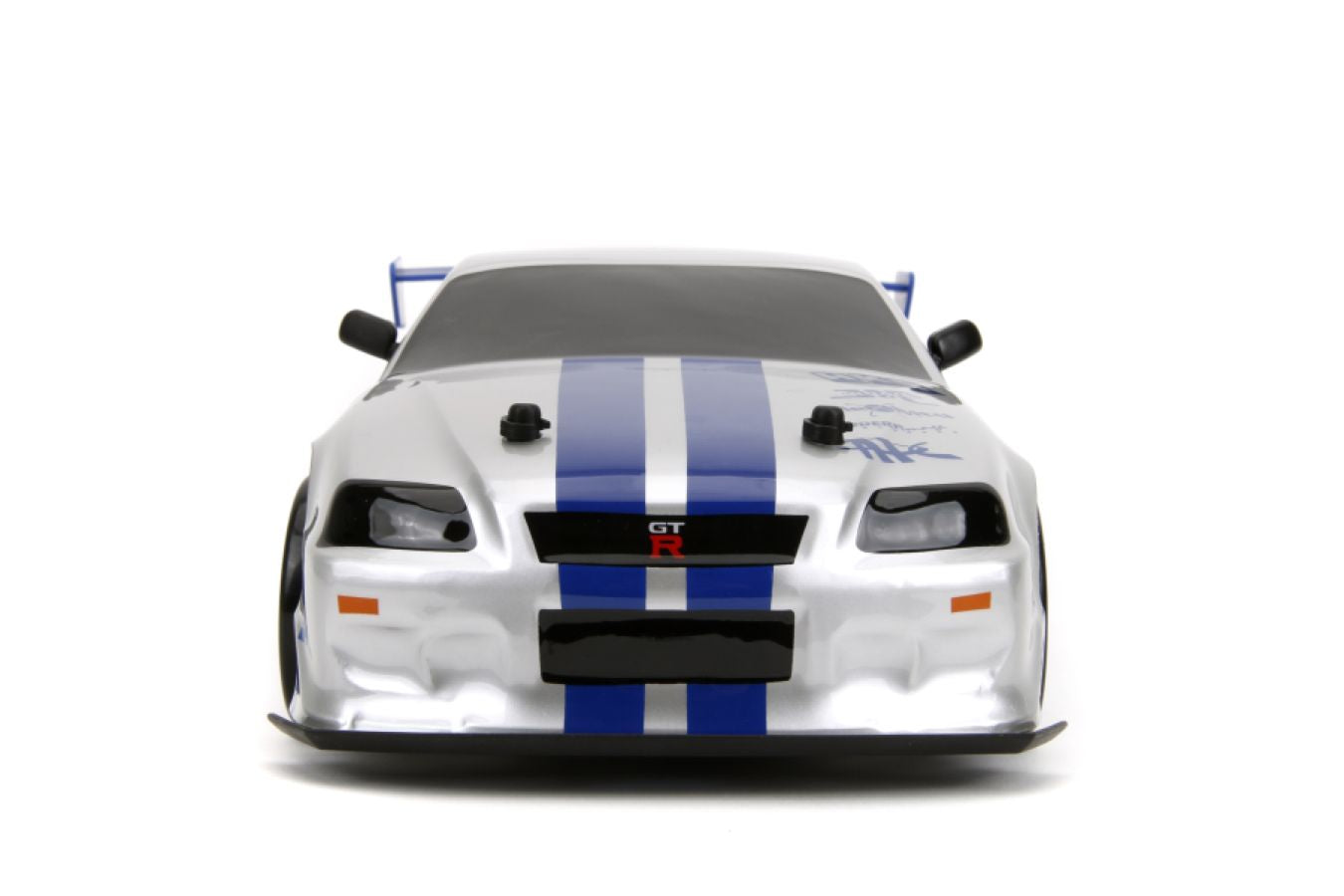 
                  
                    Fast & Furious - 2002 Nissan Skyline GT-R (BNR34) 1:10 Scale Remote Control Car
                  
                