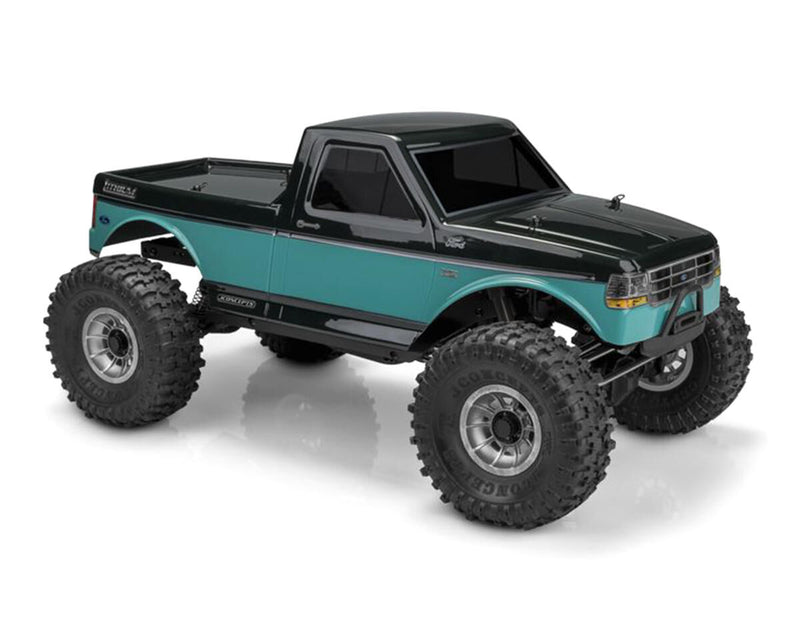 JCI Tucked, 1995 Ford F-150 body, pre-cut (Fits - Traxxas TRX-4 Sport, Enduro, Axial, Vanquish 12.3" wheelbase)