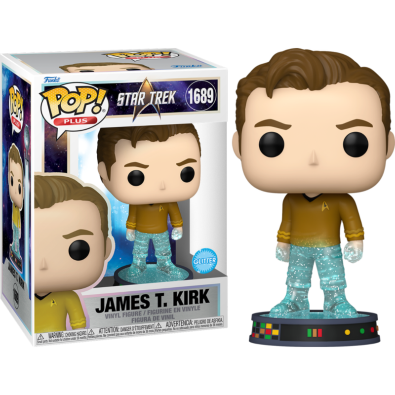 Star Trek - Transporting James T. Kirk Pop! Plus