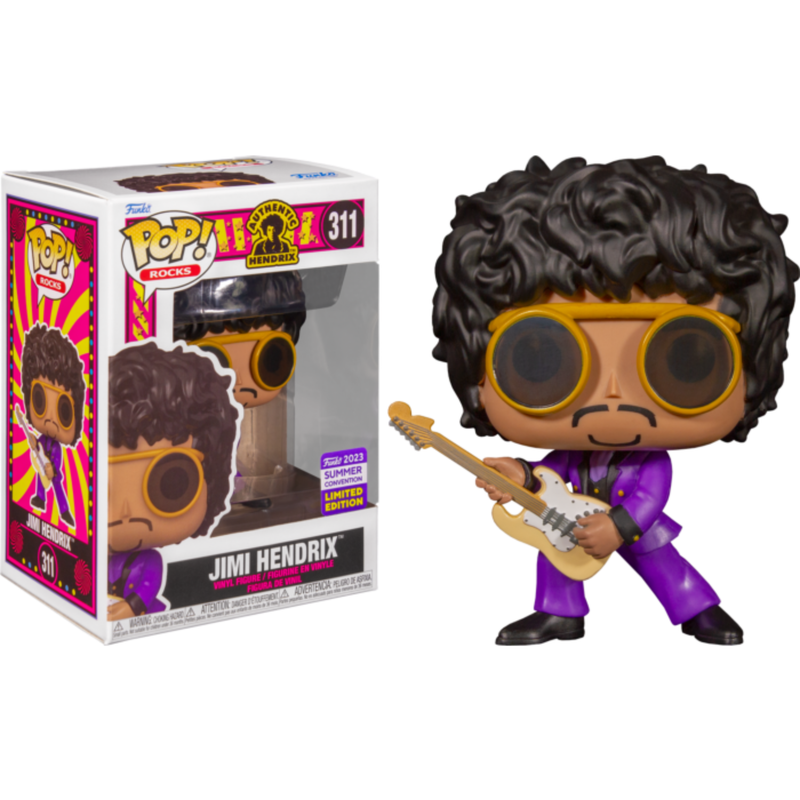 Jimi Hendrix - Jimi Hendrix Pop! Vinyl Figure (2023 Summer Convention Exclusive)