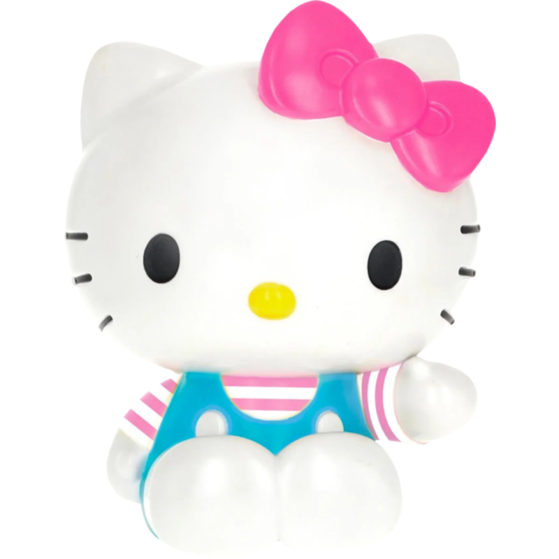 Hello Kitty - Hello Kitty in Striped Shirt Figural PVC Money Bank