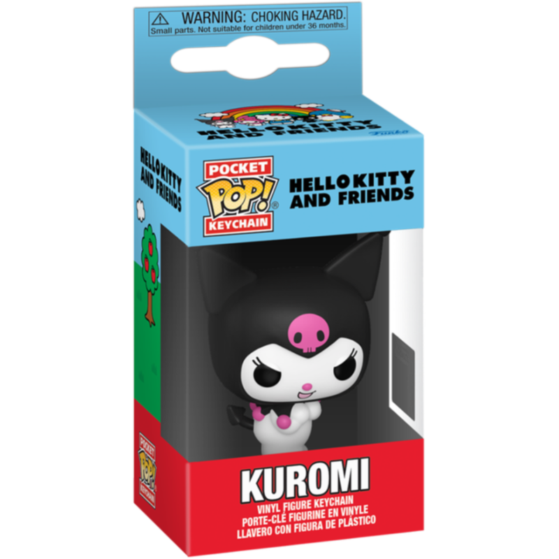 Hello Kitty - Kuromi Pop! Keychain