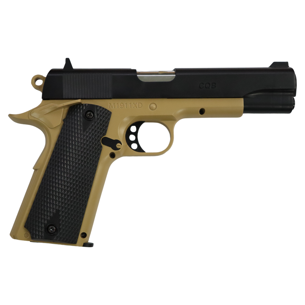 
                  
                    LH 1911 Manual Pistol Tan- Gel Blaster
                  
                