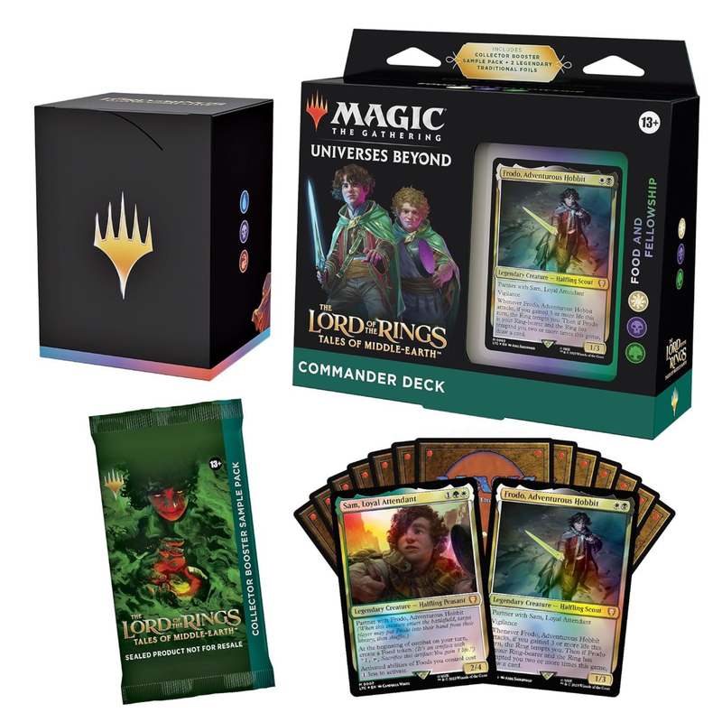 MTG The Lord of The Rings: Tales of Middle-Earth Commander Deck: Food and Fellowship