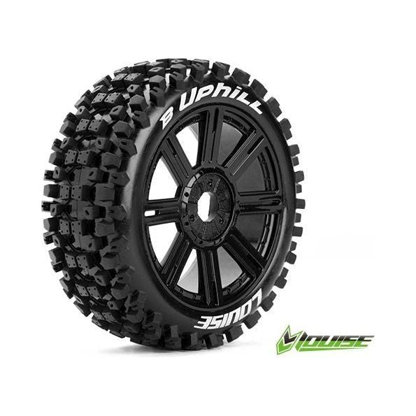 Louise B-UPHILL 1/8TH BUGGY TYRE BLK/SPOKE