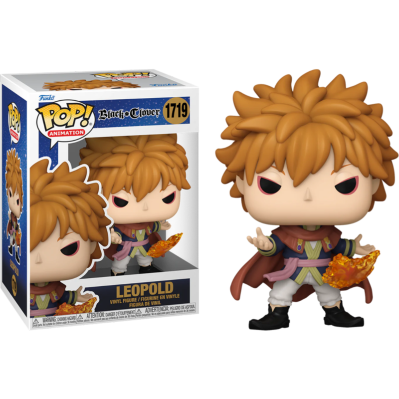 Black Clover - Leopold Vermillion Pop! Vinyl Figure