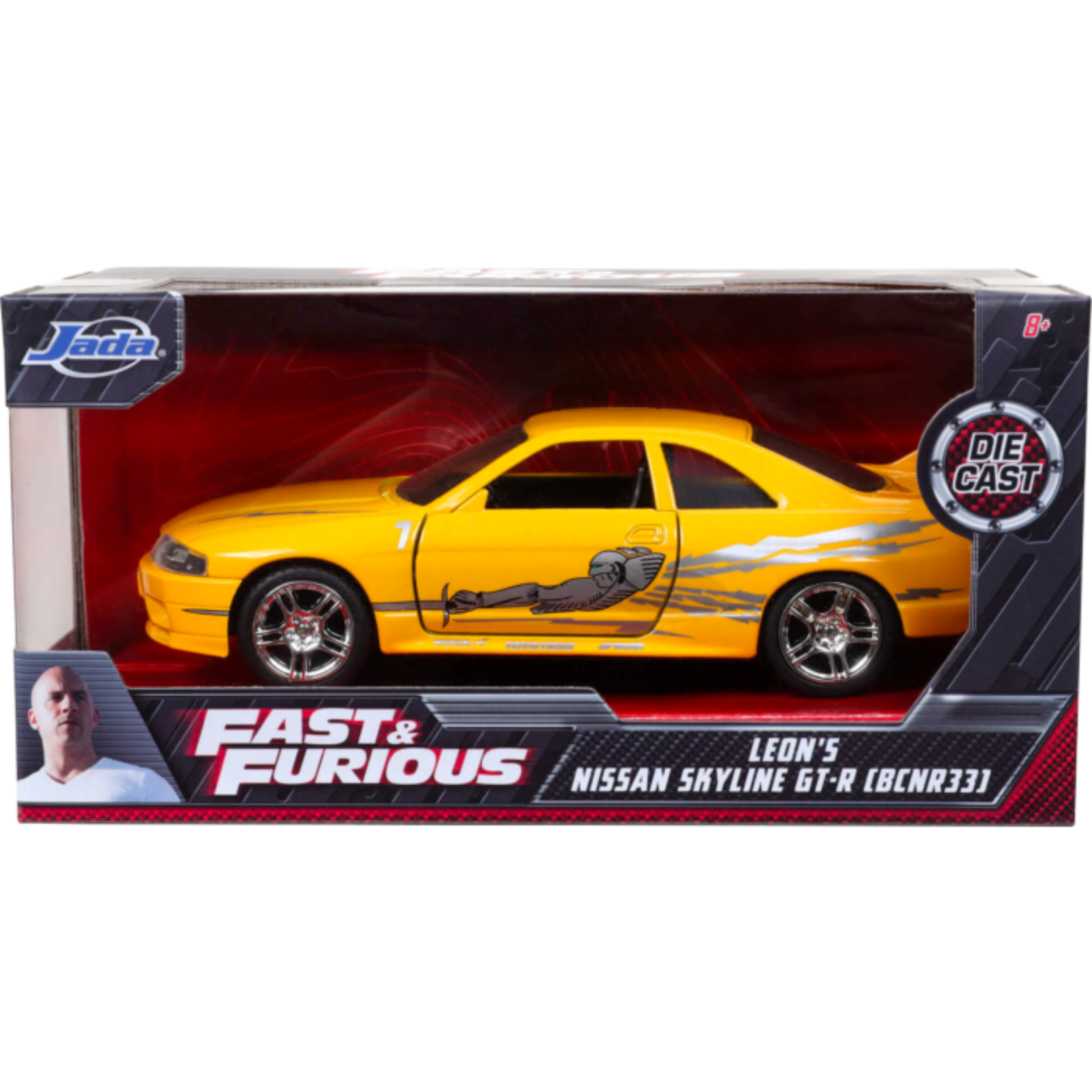 Leo's R33 The Fast and the Furious - Leon’s 1995 Nissan Skyline GT-R R33 1/32 Sc ...