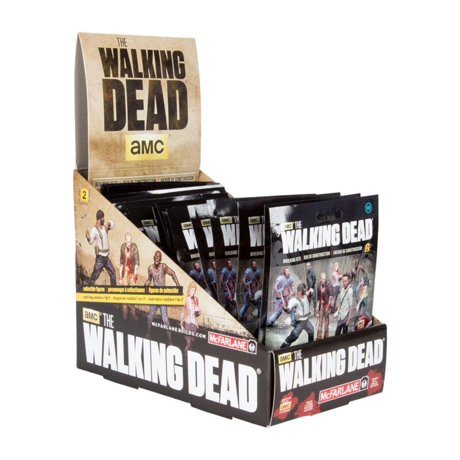 The Walking Dead - مجموعة البناء السلسلة 2 حقيبة عمياء 