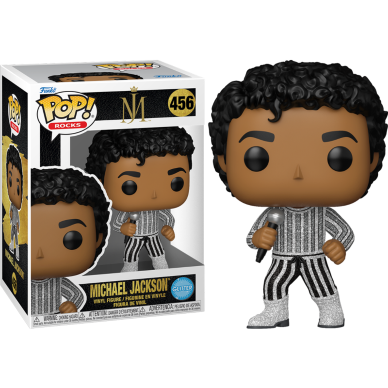 Michael Jackson - Michael Jackson (Rock With You) Glitter Pop! Vinyl Figure