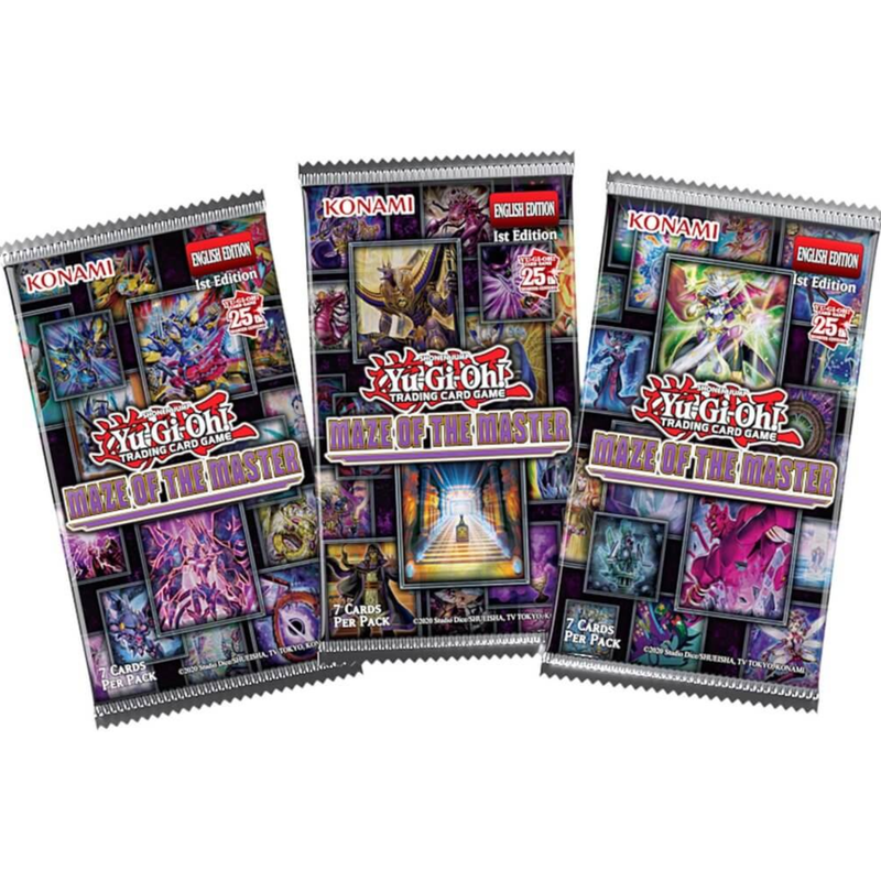 YU-GI-OH! TCG Maze of the Master - 7 x Card Booster
