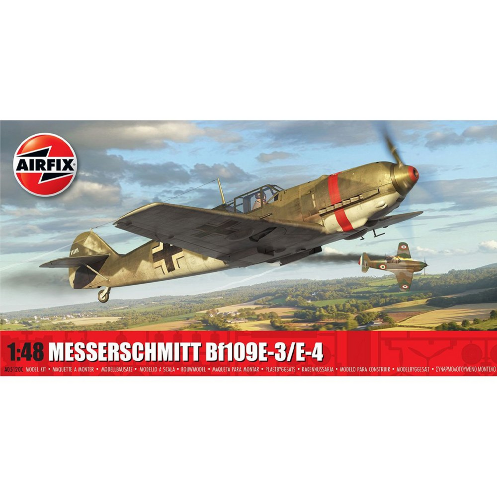 
                  
                    AIRFIX MESSERSCHMITT BF109E-3/E-4
                  
                