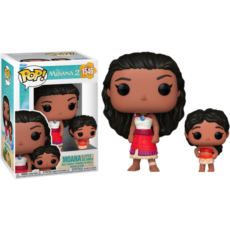 Moana 2 - Moana & Little Sis Simea Pop! Vinyl Figure