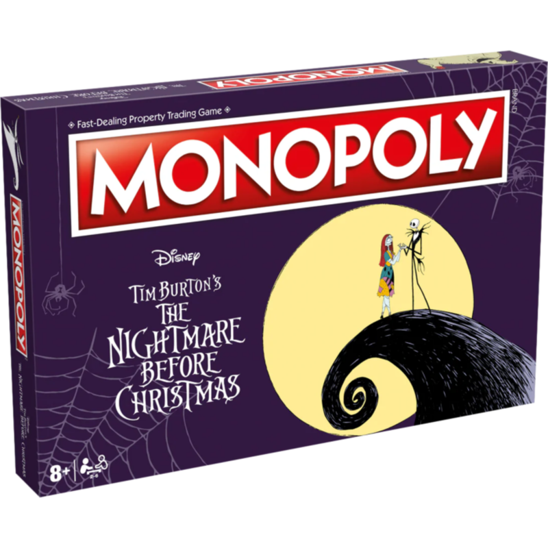 Monopoly - The Nightmare Before Christmas 2nd Edition Board Game