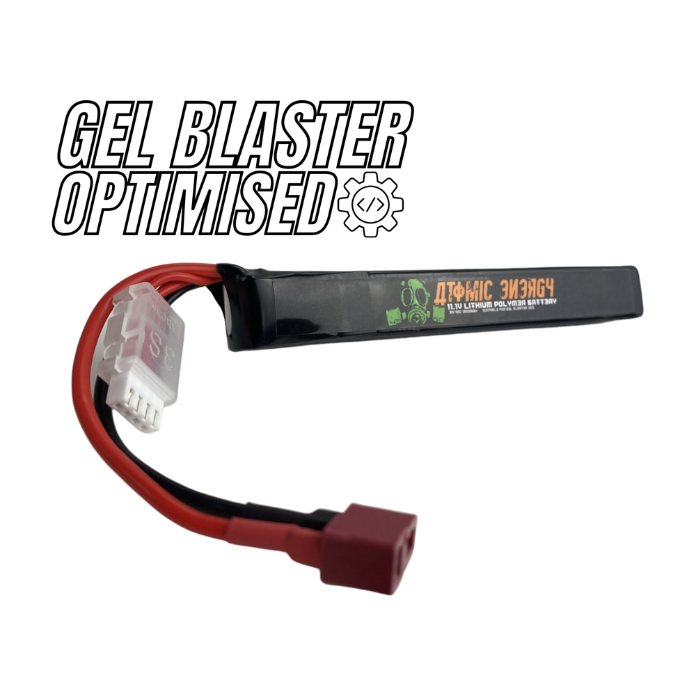 NEW OPTIMISED - Atomic Energy 11.1V LIPO Battery 1200mAh 40C