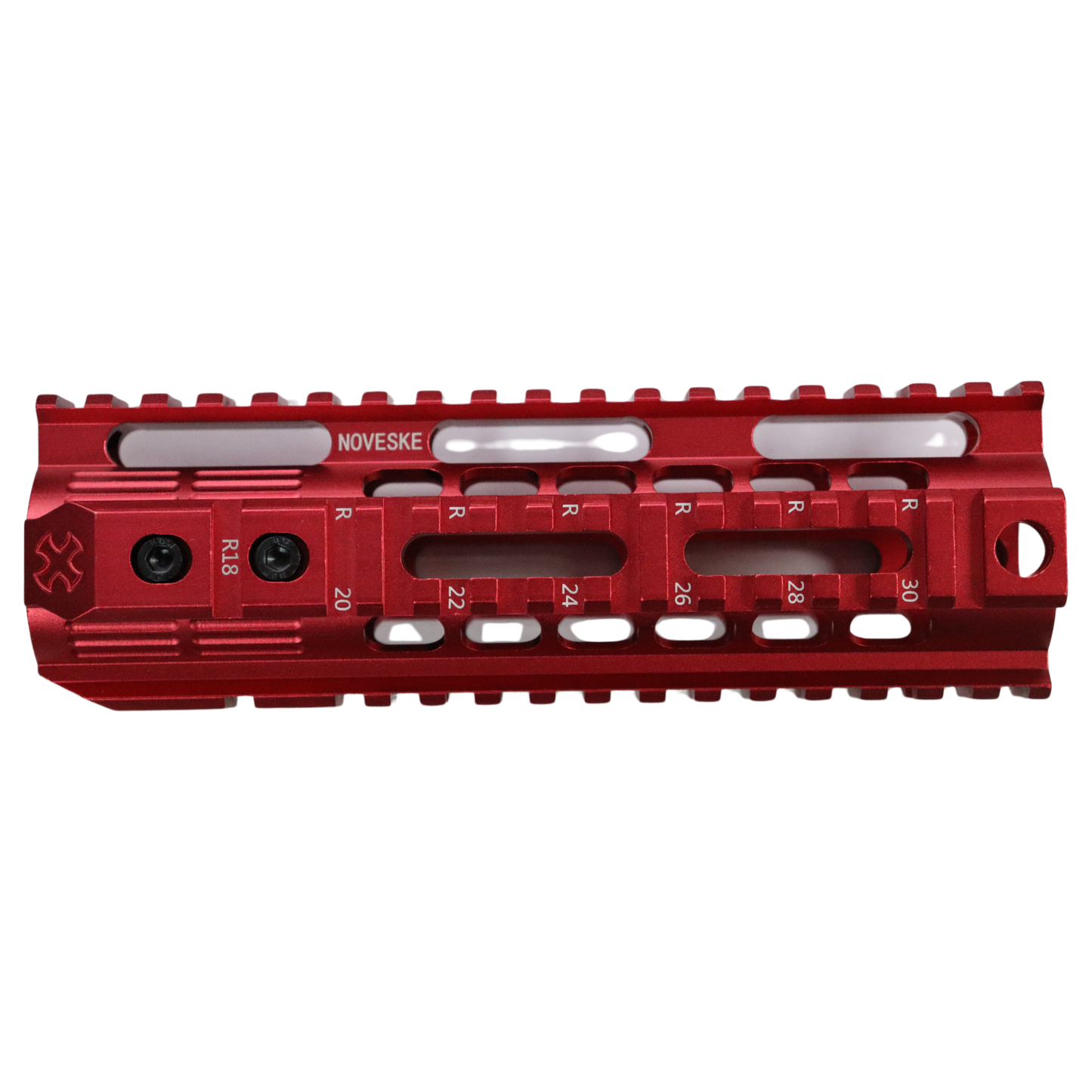 
                  
                    NOVESKE 7-inch Quad Rail Red
                  
                