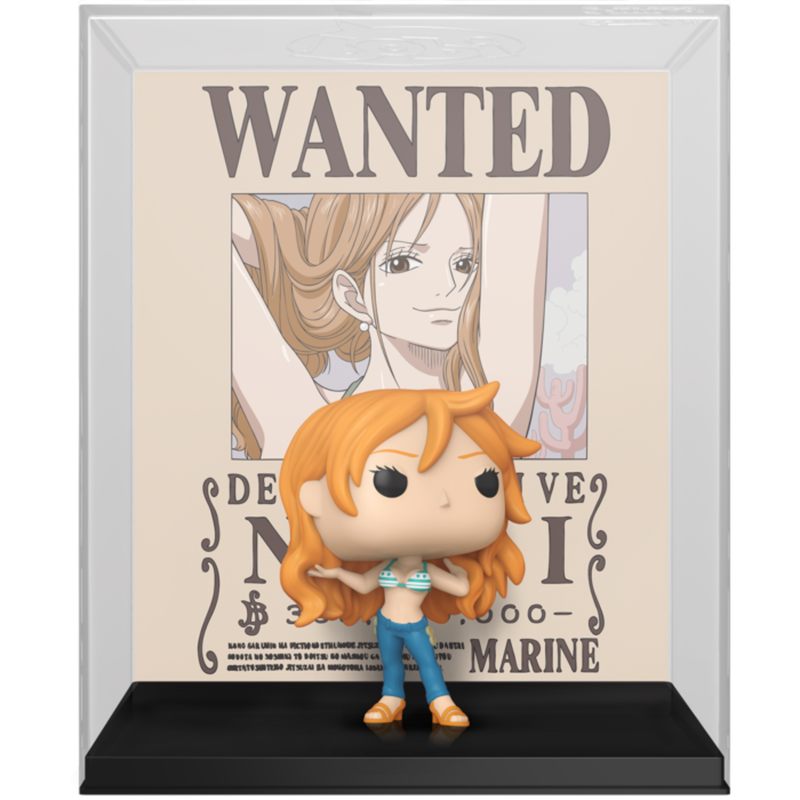 One Piece - Nami Wanted Poster Pop! Cover Vinyl Figure