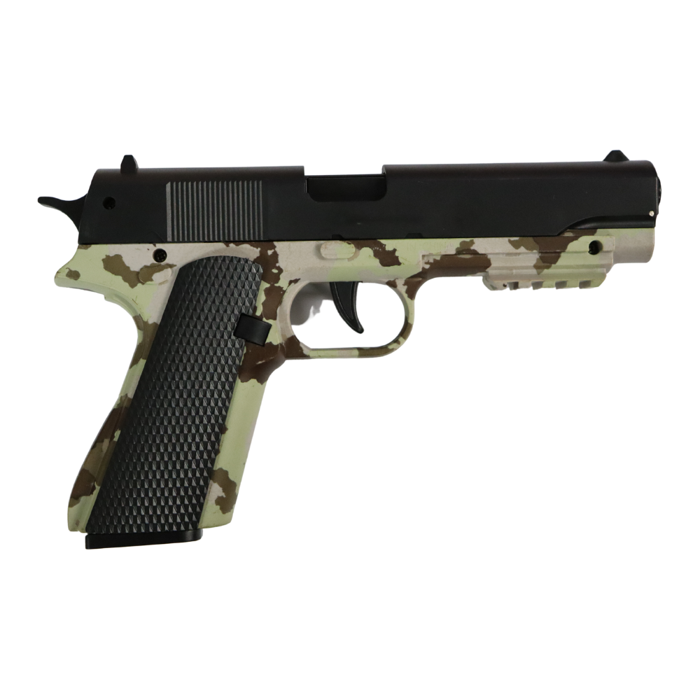 
                  
                    Manual Camo 1911 Pistol Blaster
                  
                