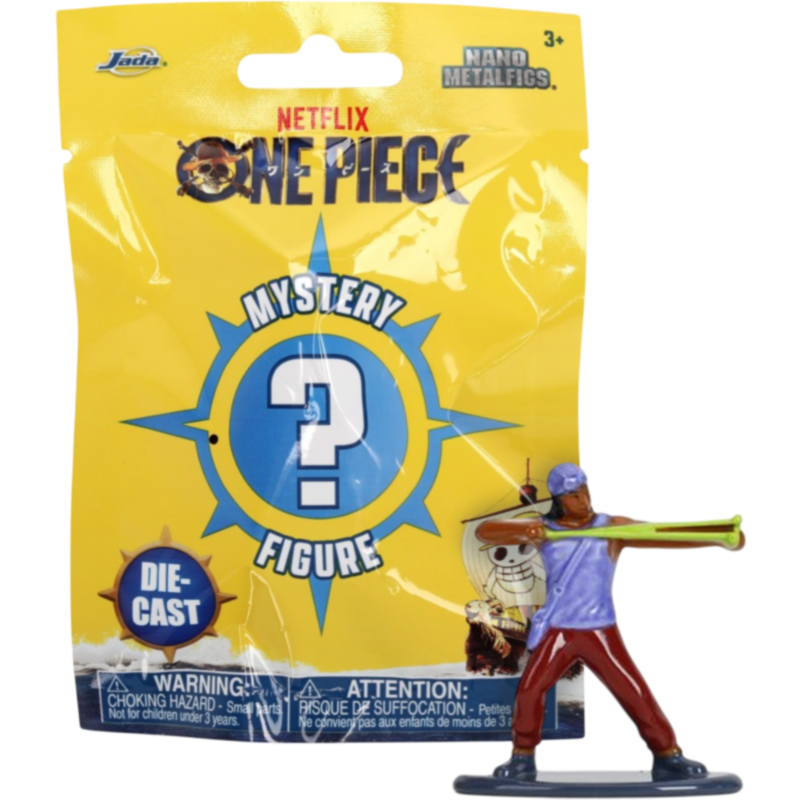 One Piece (Netflix) - Nano Metalfigs Blind Bag 24-Count Counter Display Unit (Series 1)
