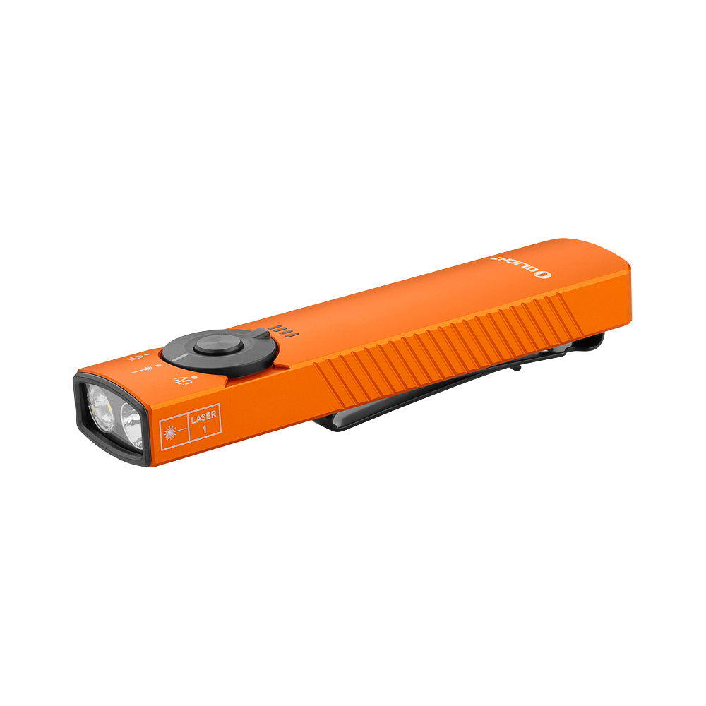 Olight Arkfeld Pro Portable EDC Flashlight With White Light & Green Laser & UV