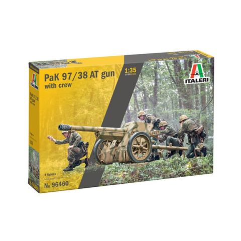 ITALERI PAK 97/38 AT GUN WITH CREW