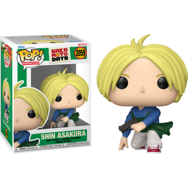 Sakamoto Days - Shin Asakura Pop! Vinyl Figure