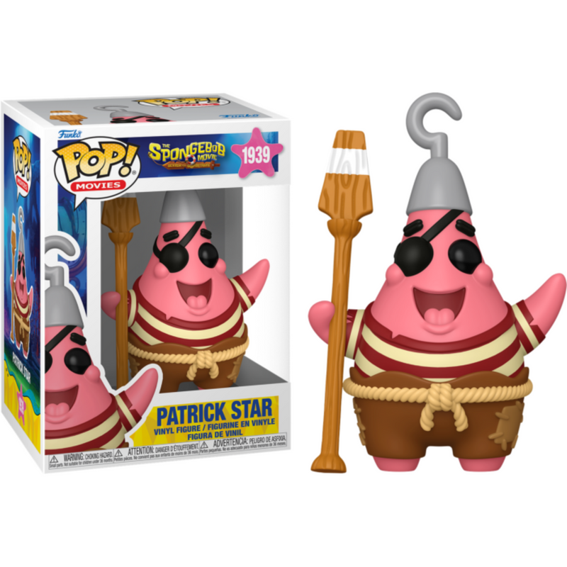 The SpongeBob Movie: Search for SquarePants (2025) - Patrick Star (Pirate) Pop! Vinyl Figure
