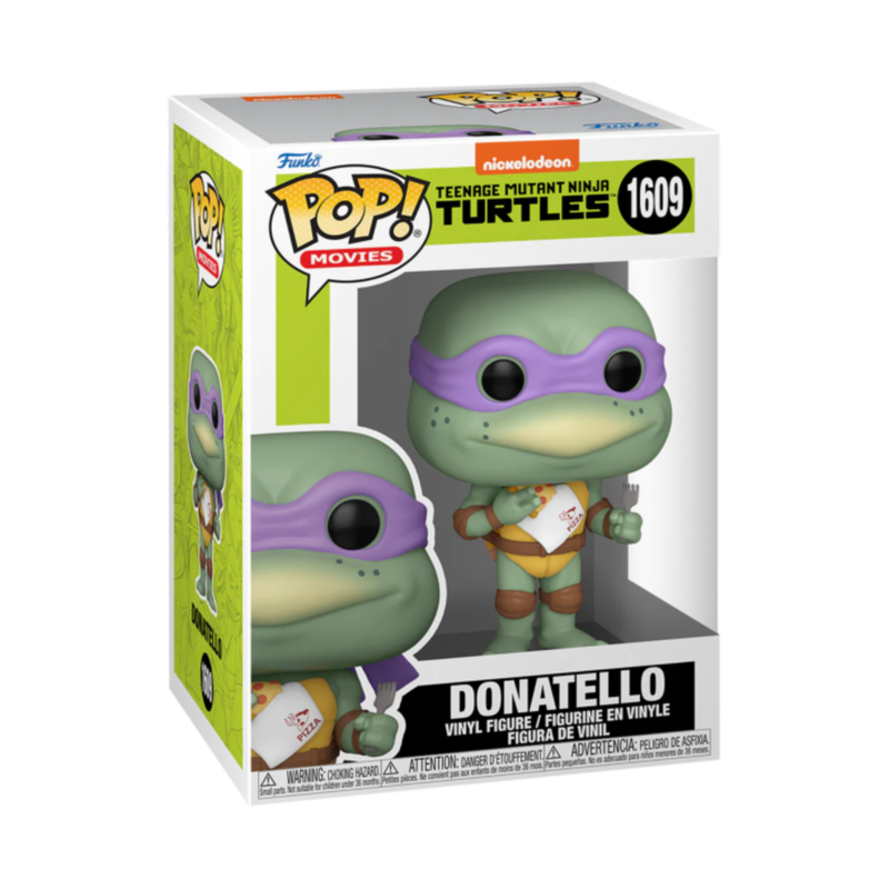 Teenage Mutant Ninja Turtles - Donatello with Pizza Pop! Vinyl Figure
