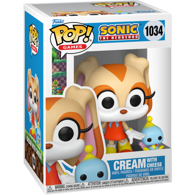 Sonic the Hedgehog - Cream with Cheese Pop! Vinyl Figure