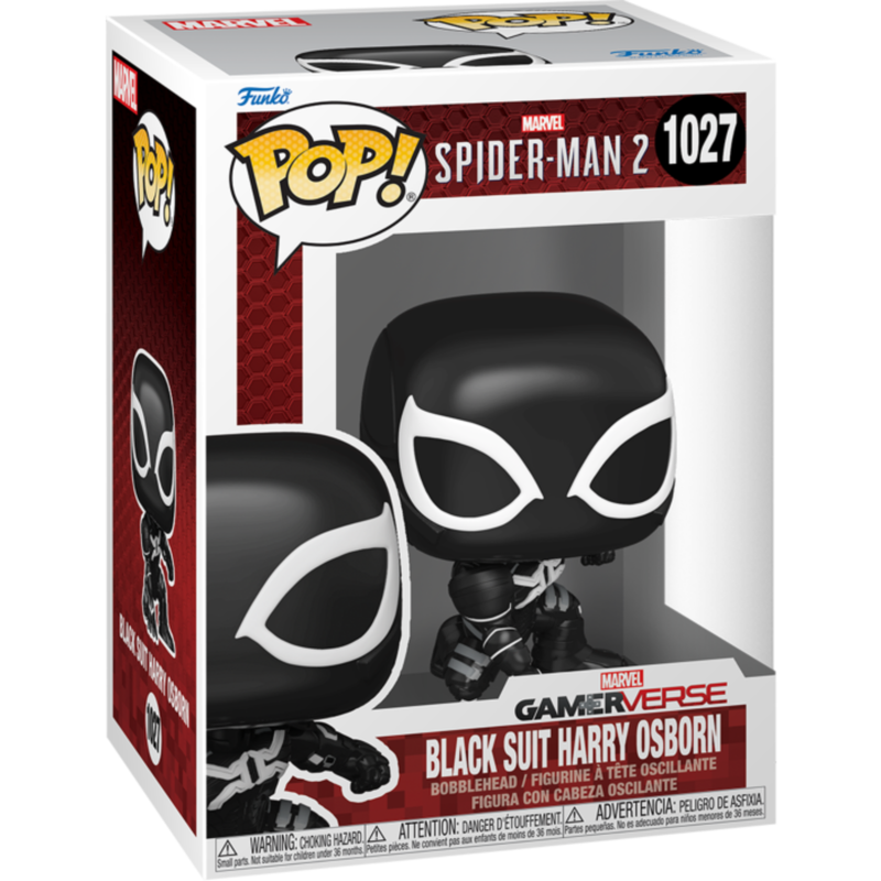 Marvel's Spider-Man 2 - Black Suit Harry Osborn Pop! Vinyl Figure