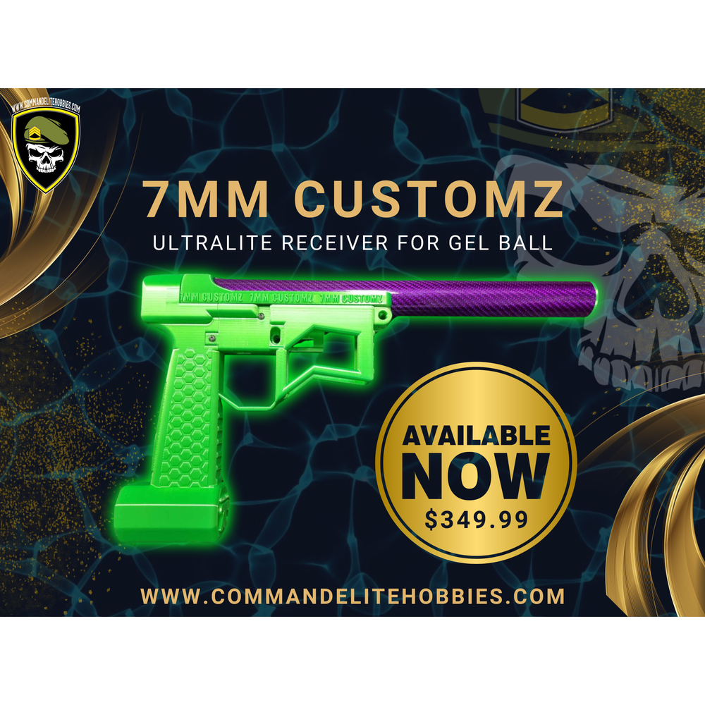 7mm Customz Ultralite Gel Blaster Receiver