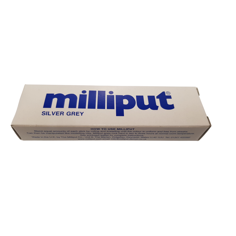 MILLIPUT SILVER / GREY 2-PART EPOXY PUTTY