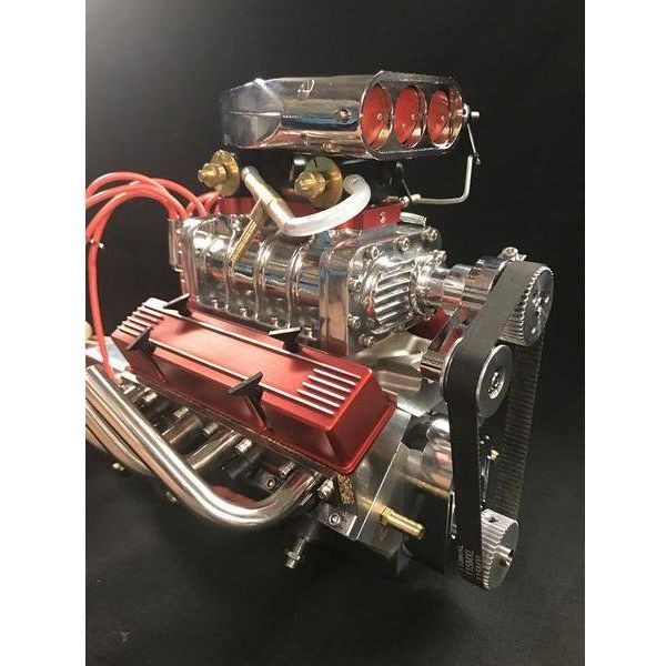 
                  
                    1/4 Scale V8 Nitro Powered Supercharged Working Engine
                  
                