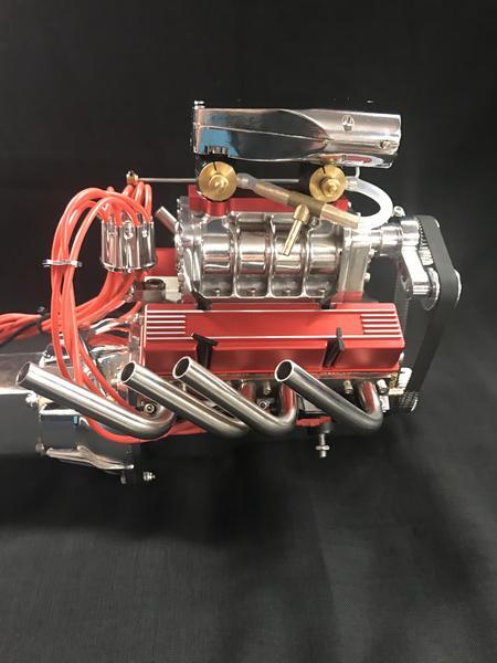 
                  
                    1/4 Scale V8 Nitro Powered Supercharged Working Engine
                  
                