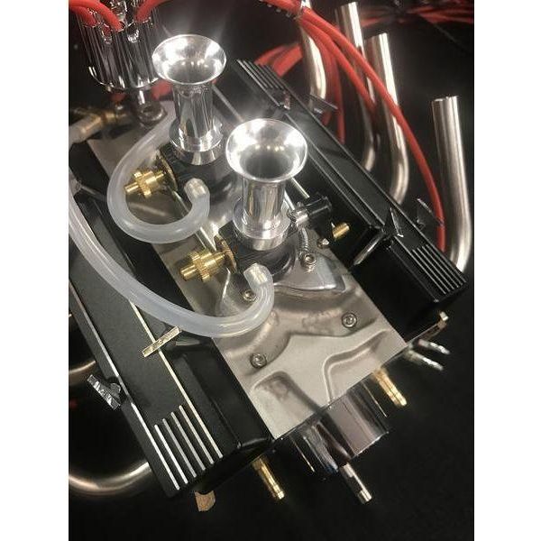 
                  
                    1/4 Scale V8 Engine with Twin Carburetors
                  
                