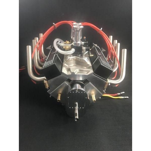 
                  
                    1/4 Scale V8 Engine with Twin Carburetors
                  
                