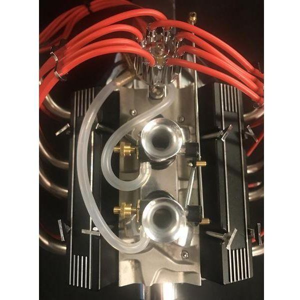 
                  
                    1/4 Scale V8 Engine with Twin Carburetors
                  
                